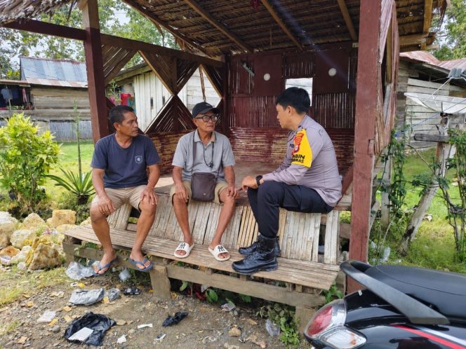 
 Keamanan Lingkungan Tanggung Jawab Bersama, Ini Pesan Bripka Tenri Lesang