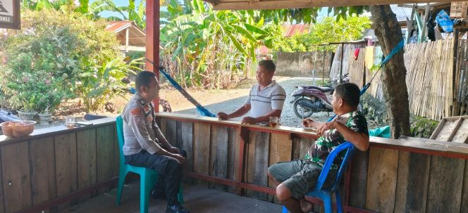 
 Ujung Tombak Polri di Kewilayahan, Aiptu Ulpiadi Aktif Jaga Kamtibmas Lewat Sambang Warga