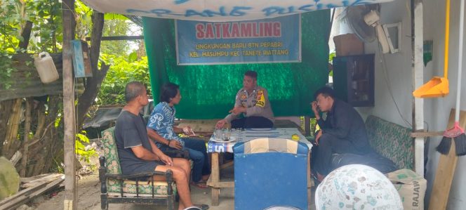 
 Satkamling Tetap Aktif, Bripka Sultan Dorong Partisipasi Warga Ciptakan Lingkungan Aman