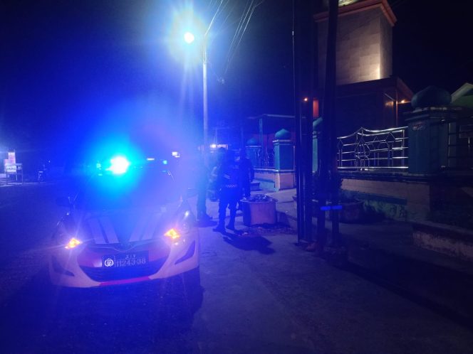 
 Patroli Polsek Awangpone Pemantauan Kamtibmas Malam Hari