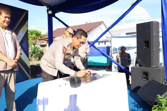 
 Kapolda Sulsel Letakkan Batu Pertama Pembangunan Gedung BPKB Prototype Ditlantas Polda Sulsel, Wujudkan Layanan Modern dan Transparan