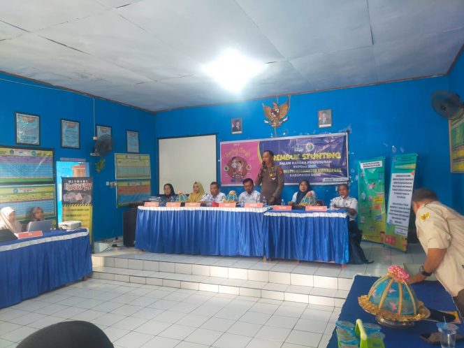 
 Wakapolsek Awangpone Hadiri Rembuk Stunting Penyusunan RKPDDes Tahun 2027 di Desa Mallari