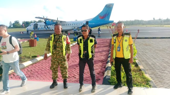 
 Polsek Awangpone Mengamankan Penerbangan Menuju Kendari Pada Hari Jumat Pekan Keempat Juni 2026