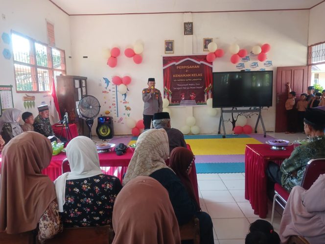 
 ‎Kapolsek Cenrana Hadiri Acara Perpisahan Dan Kenaikan Kelas Siswa SD Inpres 12/79 Labotto