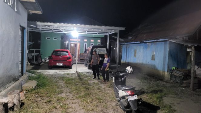 
 KSPKT ,Aipda Bismar Bismar ,Lakukan Kunjugan , Guna Cegah Kriminalitas, Polsek Tonra , Polres Bone