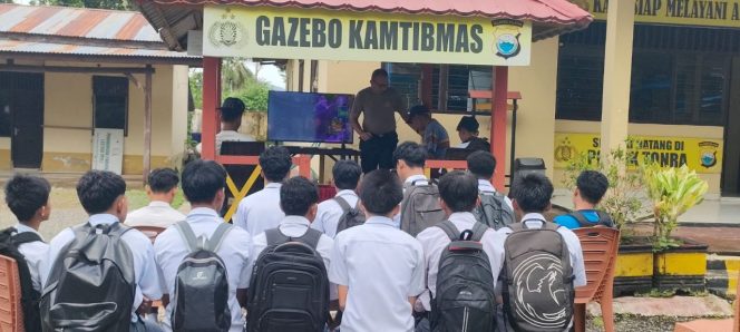 
 IPTU A.SOFYAN WAKA POLSEK  KUNJUGAN DI DESA , POLSEK TONRA,  POLRES BONE