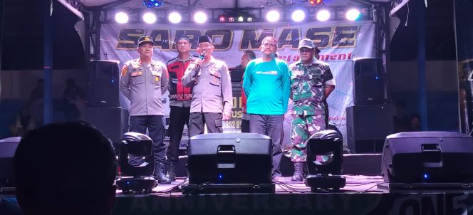 
 KAPOLSEK BAREBBO HADIRI ANNIVERSARY 1 TAHUN FAMILY TRUCK BONE, AJAK PESERTA JAGA KAMTIBMAS DAN PERSAUDARAAN