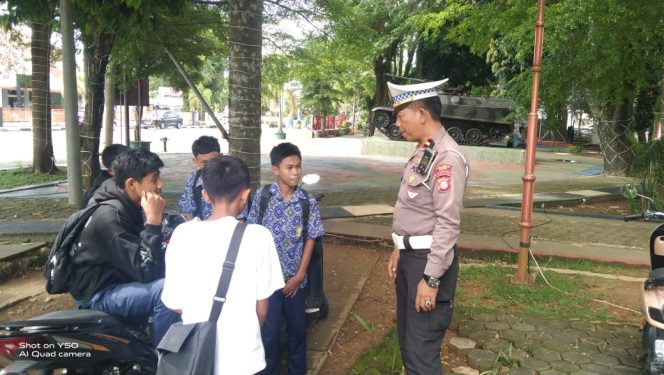 
 Polantas Bone Sapa Pelajar, Wujud Nyata Kepedulian Keselamatan Generasi Muda
