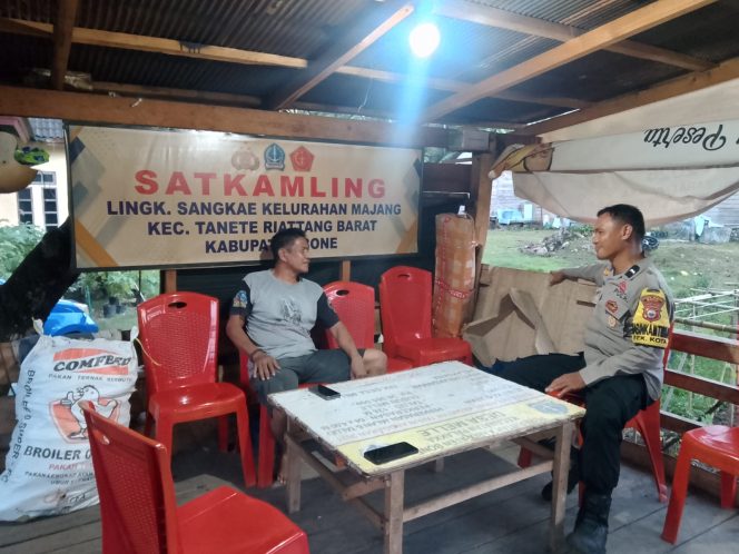
 Aktif Bina Pos Kamling, Aipda Andi Masriadi Bangun Sinergi Kamtibmas
