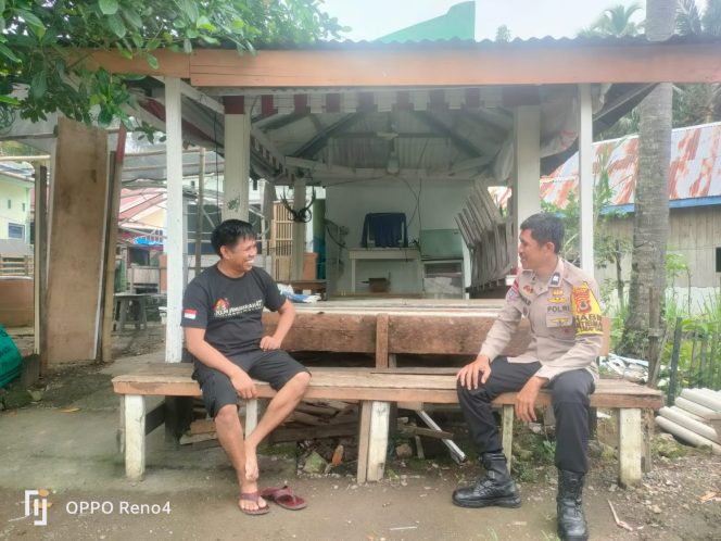 
 Kedekatan dengan Warga Jadi Kunci Aiptu Baso Halim Menjaga Kondusivitas Wilayah