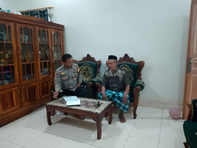 
 Perkuat Deteksi Dini Gangguan Kamtibmas, Aipda Andi Masriadi Rutin Laksanakan DDS