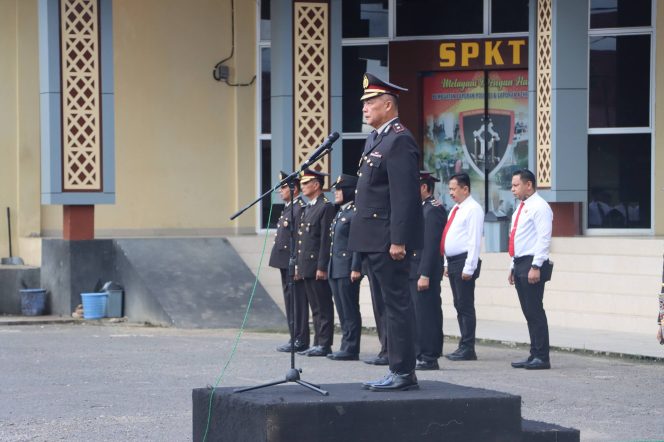 
 Wakapolres Bone Pimpin Upacara Hari Lahir Pancasila, Bacakan Amanat Kepala BPIP