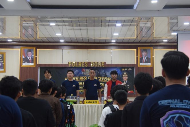 
 Kapolres Cup 2026 Mobile Legends “Road To Kapolda Cup and Kapolri Cup” Resmi Dibuka, Jadi Ajang Pencarian Talenta Esports Kabupaten Bone