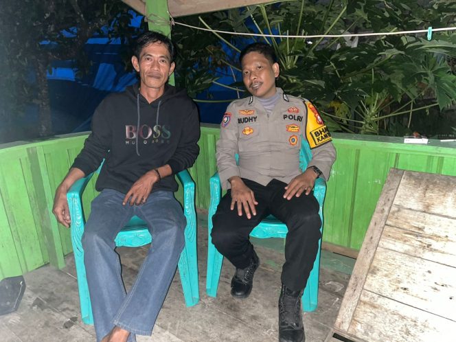 
 Berbaur Bersama Warga di Desa Binaan, Brigpol Rudianto Kedepankan Kebersamaan Dalam Menjaga Kamtibmas