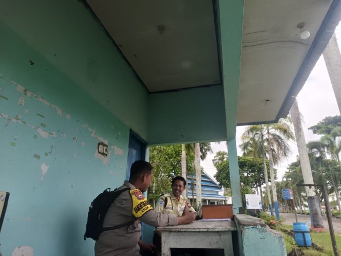 
 Dialog Kamtibmas Bersama Security, Bhabinkamtibmas Perkuat Sistem Keamanan Lingkungan