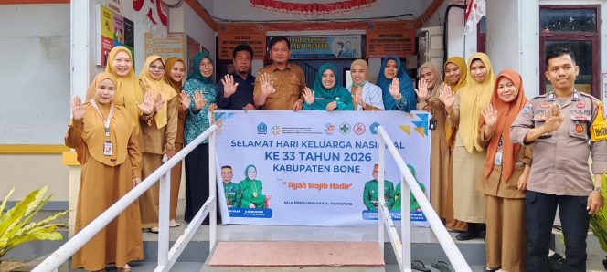 
 Polsek Awangpone Hadiri Pelayanan KB Serentak Peringatan Hari Keluarga Nasional Ke-33 Tahun 2026