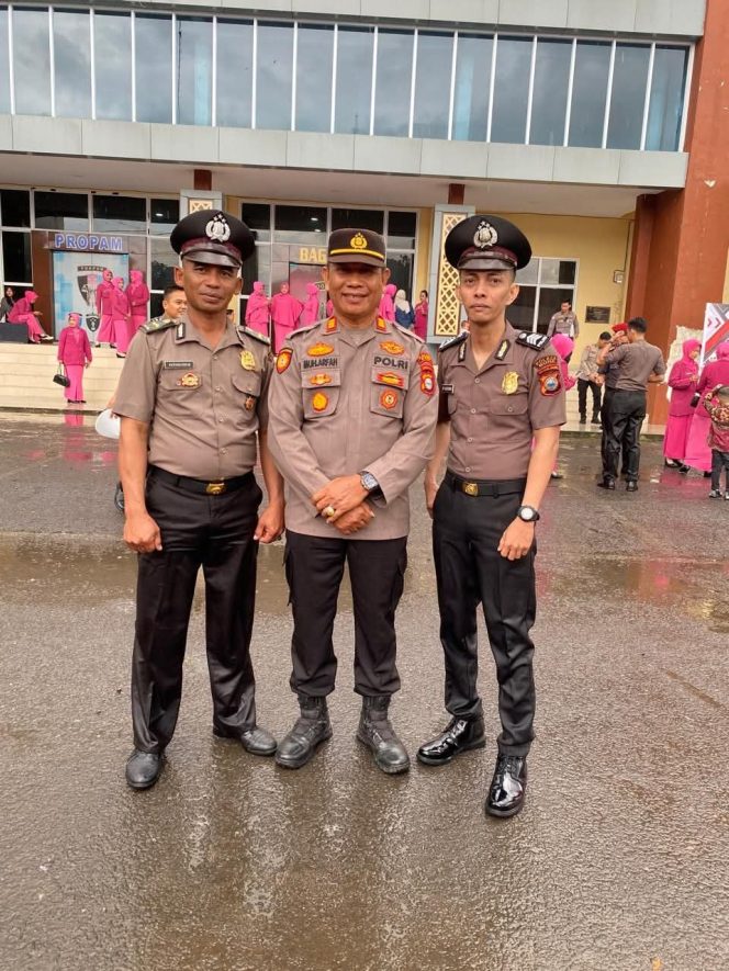 
 ‎Empat Personel Polsek Cenrana Mendapat Kenaikan Pangkat Setingkat Lebih Tinggi