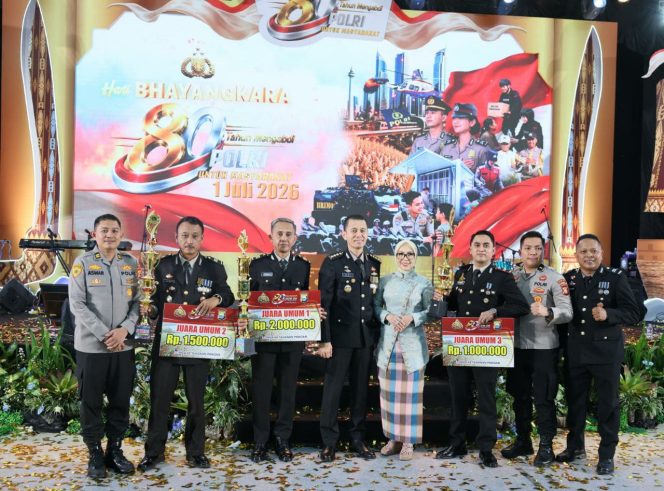 
 Polres Bone Raih Juara Umum Lomba Ketahanan Pangan Polda Sulsel, Borong Tiga Penghargaan pada Hari Bhayangkara ke-80