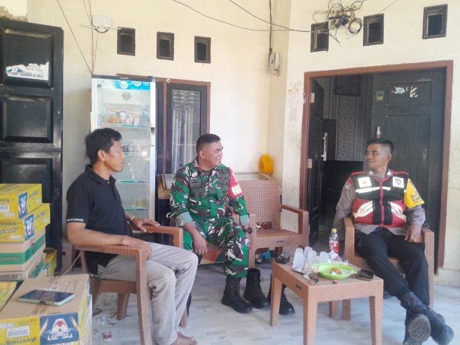 
 ‎Bersinergi Jaga Kamtibmas, Bhabinkamtibmas Dan Babinsa Kompak Lakukan Sambang Desa