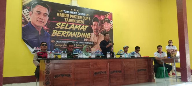 
 Polsek Ajangale Dukung Turnamen Domino Gardu Paster Cup I untuk Pererat Kebersamaan Masyarakat 