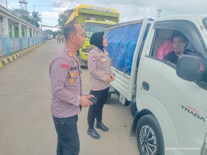 
 Periksa Muatan Dan Pastikan Kondisi Penumpang , Cegah Penyelundupan Barang
