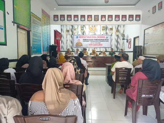 
 ‎Polsek Awangpone Musyawarah Desa Penyusunan RKPDes Tahun 2027 Desa Cakke Bone  ‎