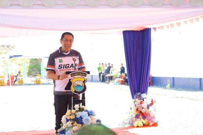 
 Kapolda Sulsel Resmikan Lapangan Tembak Tathya Dharaka dan Buka Kejuaraan Menembak Bupati Sidrap Cup II Tahun 2026