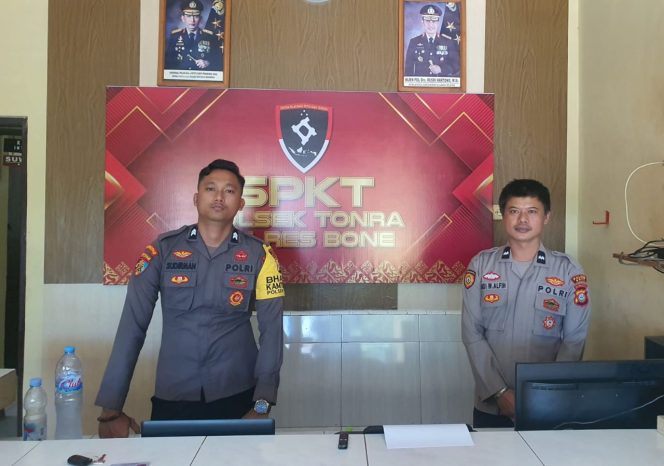 
 Penjagaan Mako Diperketat, Polsek Tonra Polres Bone