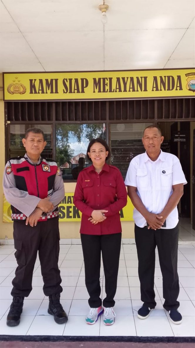 
 Aiptu Suwoto Kanit Intel Lakukan Pam Dan Gal wil Polsek Tonra, Polres Bone