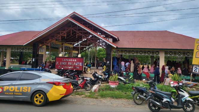 
 Patroli  Biru Demi Jaga Situasi Kamtibmas  Polsek Tonra, Polres Bone