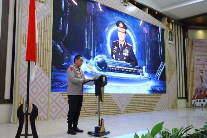 
 Perkuat Peran Intelijen, Kapolda Sulsel Buka Rakernis Intelkam 2026 di Mapolda Sulsel