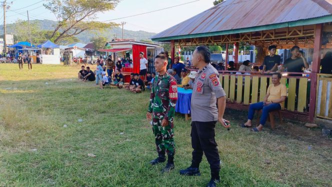 
 PERTANDINGAN SEPAK BOLA DALAM RANGKA MEMPERINGATI  HUT RI YANG 81 DI LAPANGAN SEPAK BOLA ANDI PALENTEI DESA BULU BULU KEC.TONRA KAB. BONE