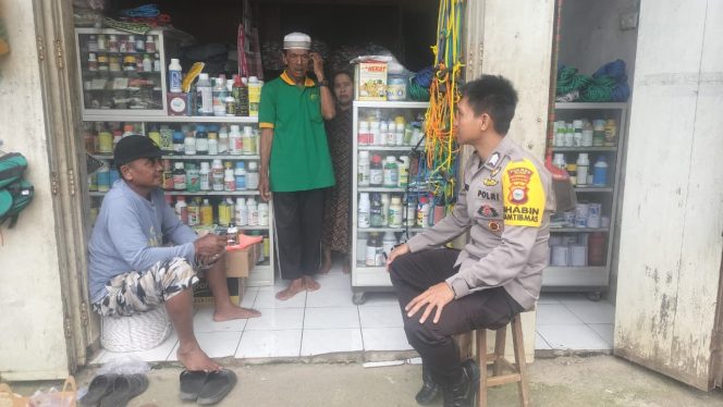 
 Sambang DDS dan Sampaikan Pesan Kamtibmas kepada Warga Kelurahan Apala