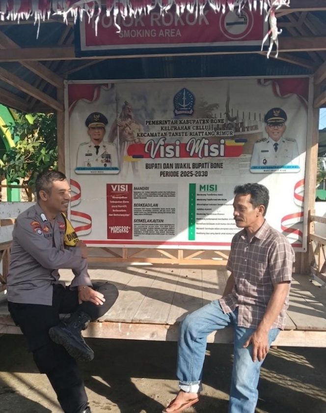 
 Kehadiran Bhabinkamtibmas di Wilayah Binaan, Wujud Pelayanan Polri yang Humanis