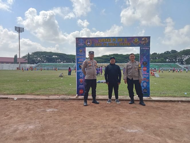 
 Polsek Tanete Riattang Amankan Turnamen Lapatau FS Cup II 2026, Pertandingan Berlangsung Aman