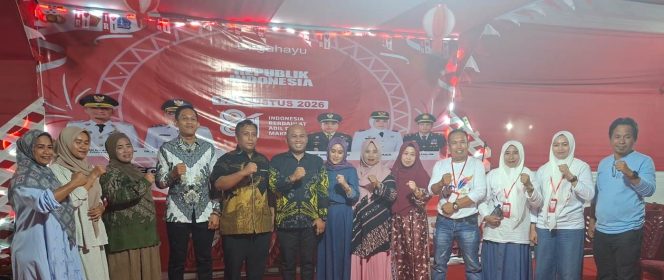 
 Kapolsek Tellu Siattinge Hadiri Penutupan Lomba dan Pentas Seni Rangkaian HUT Kemerdekaan Republik Indonesia
