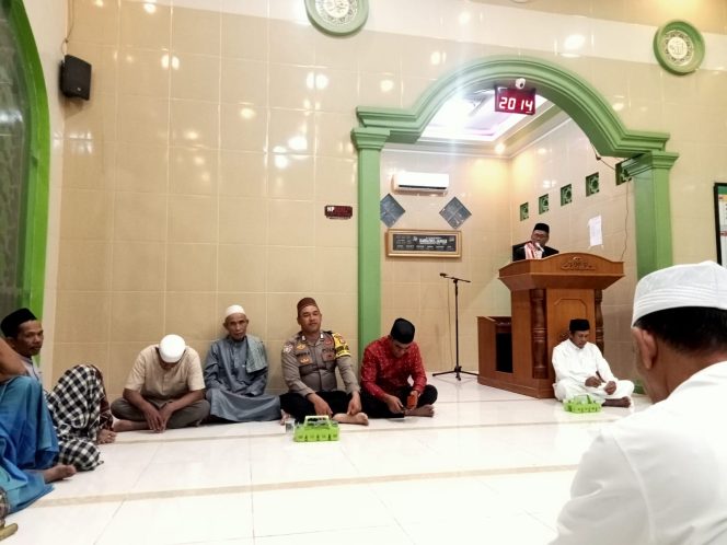 
 Hadiri Maulid Nabi Muhammad SAW, Bripka Wiwin Susanto Perkuat Silaturahmi dengan Warga Binaan