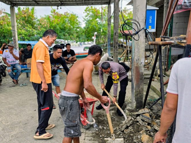 
 Aipda Andi Rusman Tunjukkan Kepedulian, Hadir dalam Setiap Kegiatan Warga