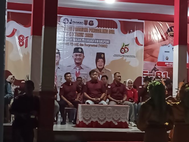 
 ‎Kapolsek Awangpone Hadiri Pembukaan Hari Pramuka di Bumi Perkemahan Macope