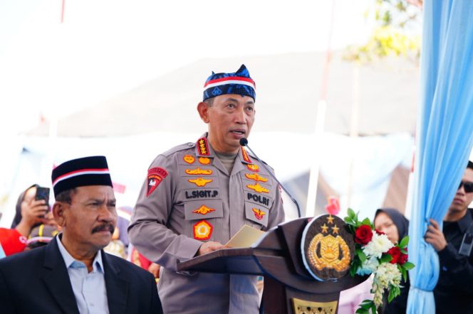 
 Kapolri: 895 Jembatan Merah Putih Presisi Berikan Manfaat bagi 2 Juta Masyarakat
