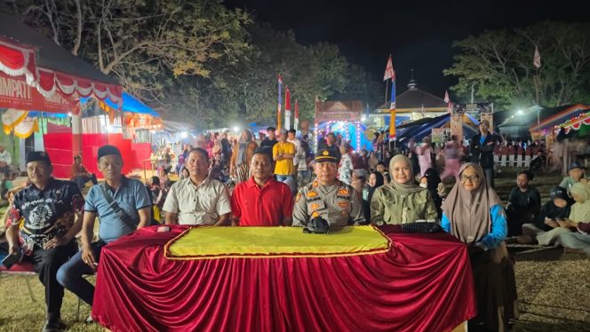 
 ‎Kapolsek Cenrana Hadiri Pembukaan Malam Kesenian