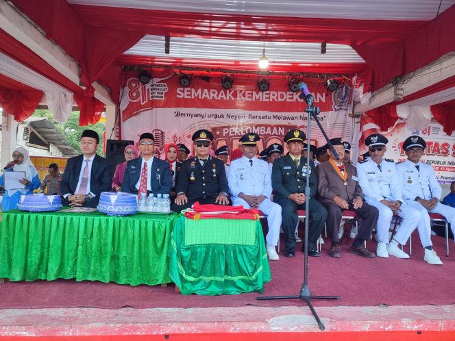 
 ‎Kapolsek Cenrana Polres Bone Hadiri Upacara Peringatan HUT RI Ke 81 Tahun 2026