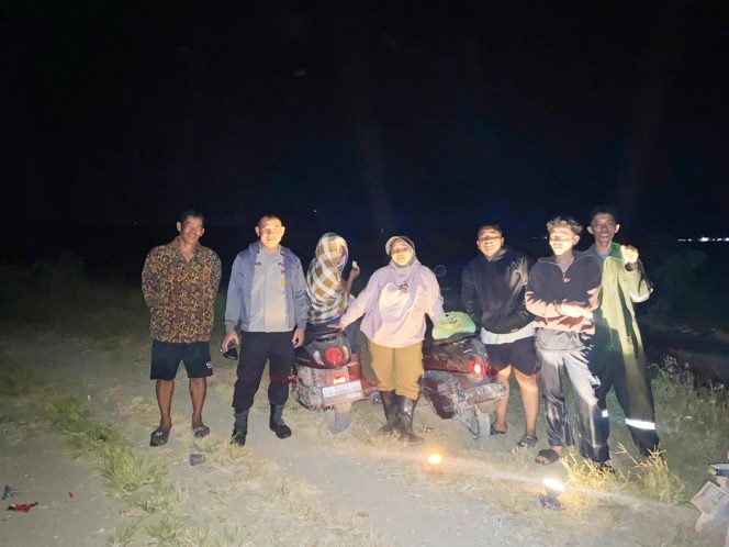 
 ‎Polsek Awangpone Pantau Pintu Air Irigasi untuk Pastikan Pengairan Sawah Warga Desa Unra