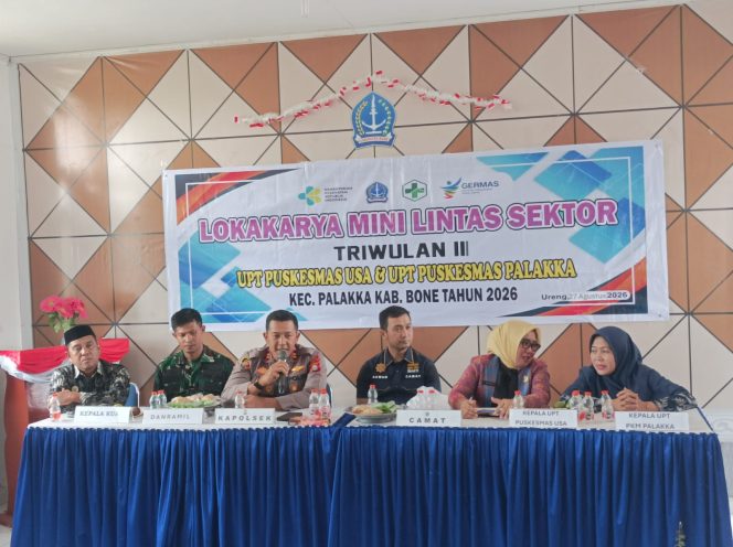 
 Hadiri Lokakarya Mini Puskesmas Usa, Forkopimca Palakka Tunjukkan Kekompakan dan Dukung Program Kesehatan