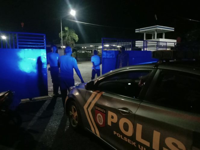 
 Polsek Ulaweng  Lakukan Patroli Biru dan Pantau Aktivitas Masyarakat Malam hari