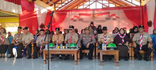
 WAKA POLSEK HADIRI   UPACARA PERINGATAN HARI PRAMUKA KE – 65 TAHUN 2026 BERTEMPAT DI  BUMI PERKEMAHAN LAPANGAN  SEPAKBOLA H.A.PALENTEI DESA BULU BULU KEC.TONRA  KAB. BONE