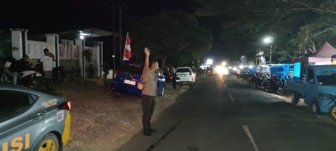 
 Ka Jaga Regu 2 Patroli  Biru Demi Jaga Situasi Kamtibmas  Polsek Tonra, Polres Bone