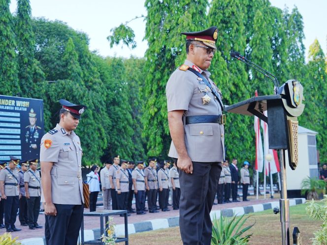 
 Polda Sulsel Gelar Upacara Peringatan Hari Juang Polri Tahun 2026, Teguhkan Semangat Perjuangan dan Pengabdian