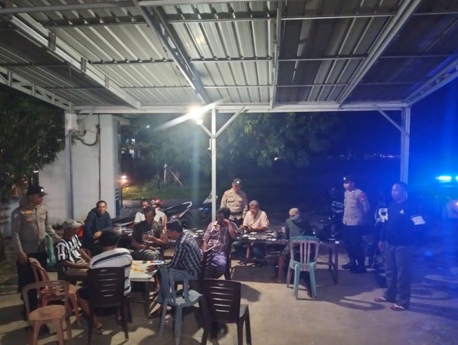 
 KSPKT ,Aiptu Bismar Bismar ,Lakukan Kunjugan , Guna Cegah Kriminalitas, Polsek Tonra , Polres Bone