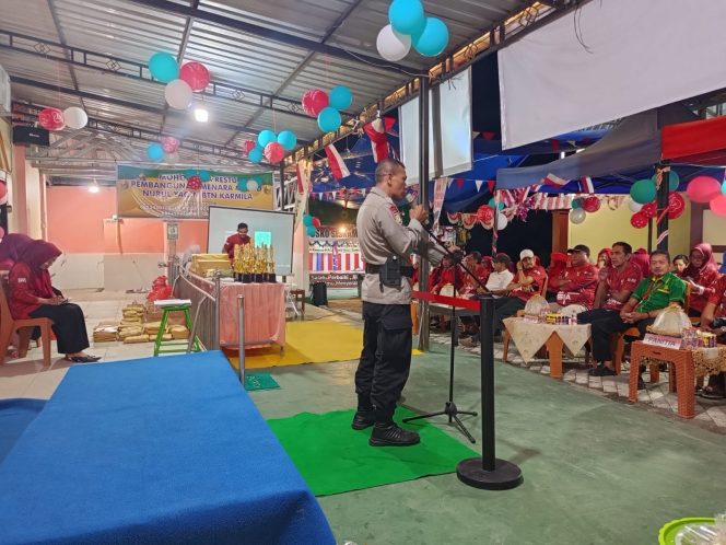 
 Bripka Muh. Tachdir Hadir di Tengah Warga, Perkuat Sinergi dan Kebersamaan di Wilayah Binaan